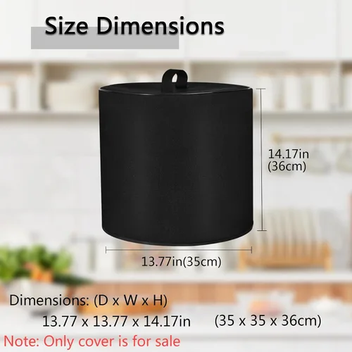 Vista 3 de Cubierta antipolvo con olla instantánea de 6 cuartos de galón, resistente al agua, cubierta para olla a presión eléctrica Instant Pot Duo 7