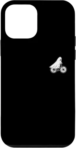 Vista 16 de iPhone 11 Pro Ghost Riding Bicicleta, disfraz de Halloween Ghoul Biker Ciclista caso