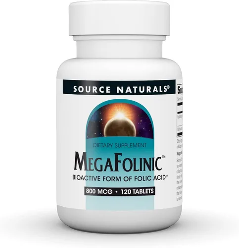 Vista 6 de Source Naturals MegaFolinic 800mcg - 60 Tabletas