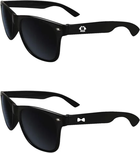 Vista 5 de Bachelor Sunglasses Bachelor Party Supplies for Groom Best Man Groomsmen
