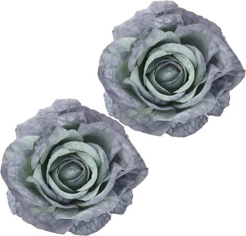 Vista 9 de ARTIBETTER 4 alzapaños modernos y simples para cortina, diseño de flores, hebillas de cortina para decoración del hogar, diseño floral