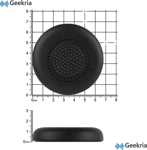Vista 6 de Geekria Almohadillas de repuesto para Logitech Zone Wireless Plus y Zone 900 (excluye Zone Wired, 750, Zone Wireless 2), almohadillas con guía