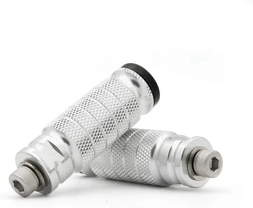 Vista 9 de Estriberas largas de motocicleta de 0.315 in para Benelli BN600 BJ600 TNT600 TNT125 TNT135, S1000RR HP4, BUELL XB9S XB12S XB9R XB12R, Ducati 749 999