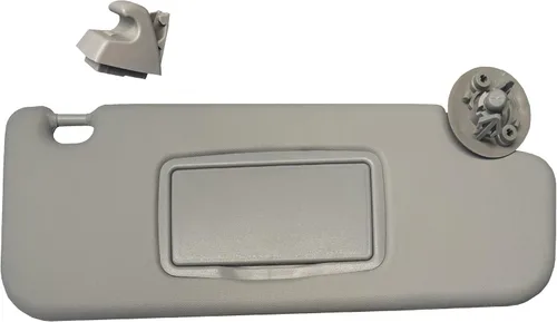 Vista 7 de Visera solar compatible con Chevy Sonic 2012-2020 Spark 2011-2022 lados del pasajero y del conductor derecho + izquierdo LH + RH repuesto gris 2M