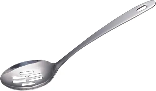 Vista 10 de IMEEA Cuchara de Cocina de Acero Inoxidable Cuchara Grande para Servir Cucharas Ranuradas para Cocinar 12.8 Pulgadas, Juego de 2