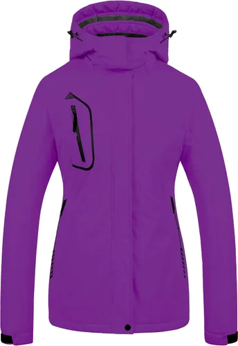 Vista 9 de CREATMO US Chaqueta de Esquí Impermeable de Montaña para Mujeres Resistente al Viento Chaqueta de Snowboard Abrigo Cálido de Invierno Impermeable