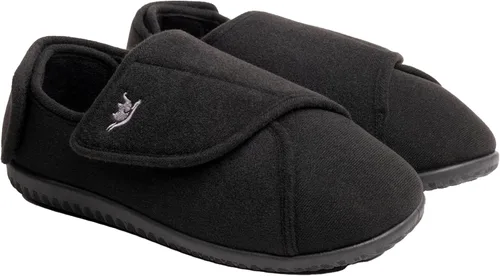 Vista 16 de EuropeanSoftest - Pantuflas clásicas con forro de rizo francés para mujer, con espuma viscoelástica 80-D, transpirables, lavables, para interiores