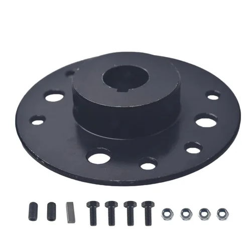 Vista 7 de Kit de buje de piñón de acero CPVNQMDG para kart con ranura de 1 pulgada, chavetero de 1/4, kit de hardware con cadena 420, piñón de transmisión
