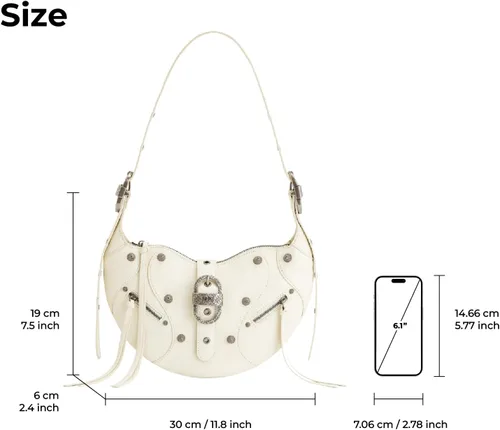 Vista 5 de JW PEI Bolso de hombro Tessa para mujer