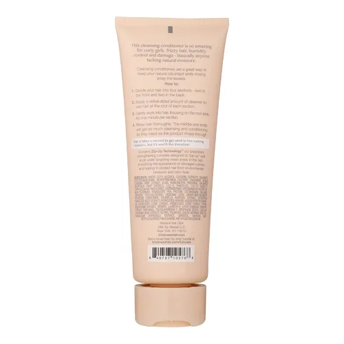 Vista 2 de Kristin Ess Hair Frizz Management Cleansing Co Wash para cabello rizado + control del encrespamiento, acondicionador hidratante, limpiador, sin