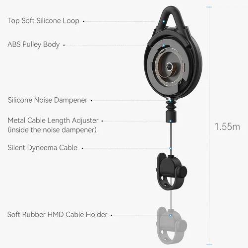 Vista 7 de KIWI design - Dispositivo para gestión de cables para realidad virtual