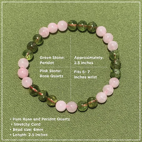 Vista 61 de Pulseras elásticas, piedras preciosas naturales, amatista, citrino, cuarzo rosa, cuarzo de cristal transparente, ojos de peridoto y teger, regalo