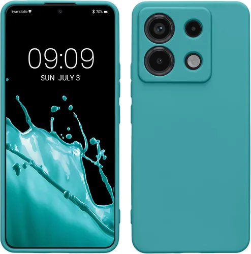 Vista 112 de kwmobile Funda compatible con Xiaomi Redmi Note 9S / 9 Pro / 9 Pro Max - Funda protectora de silicona TPU suave y delgada - Negro mate