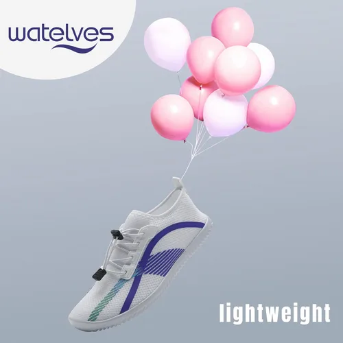Vista 3 de Tenis impermeables para hombres y mujeres, descalzo, calcetín acuático de secado rápido para usar al aire libre, calzado deportivo para kayak