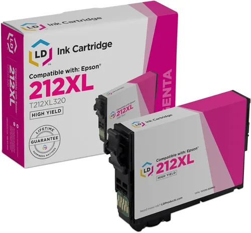 Vista 13 de LD Productos remanufacturados Reemplazos para Epson 212xl Cartucho de tinta T212XL 212 XL T212XL120 Alto rendimiento para uso en Workforce XP-4100