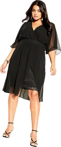 Vista 7 de City Chic Women's Plus Size Love Affair Dress Alpine