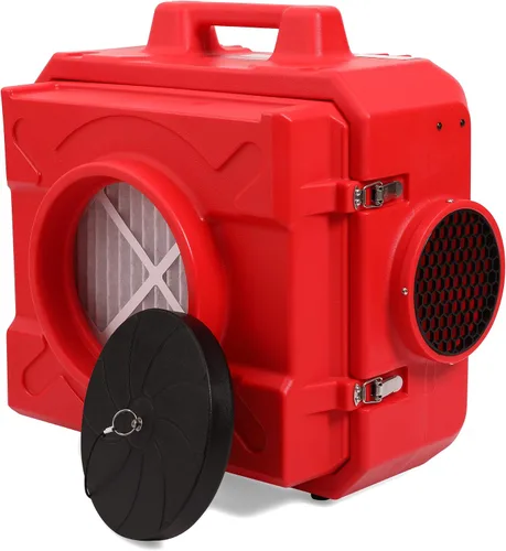 Vista 9 de MOUNTO HEPA500 Purificador de Aire Comercial 500cfm Depurador de Aire Hepa Máquina de Aire Negativo Roto-Moldeado (Azul)