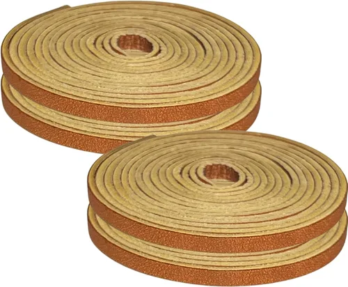 Vista 26 de Covey Sports Kit de encaje de guante de béisbol de alta calidad, cuero crudo americano auténtico, cordones de 72 pulgadas para reparación y relación