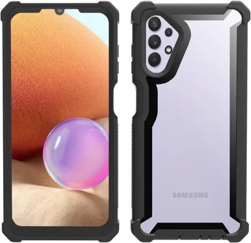 Vista 6 de Asuwish Funda de teléfono para Samsung Galaxy A13 5G, a prueba de golpes, protección de cuerpo completo, resistente, híbrida, de doble capa