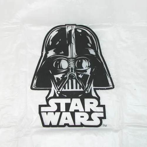 Vista 3 de Poncho de lluvia transparente de Disney Star Wars Darth Vader