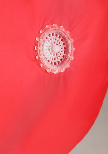 Vista 4 de Disfraz Inflable de Tomate para Adultos Multicolor