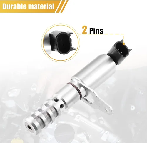 Vista 4 de X AUTOHAUX 12615873 12602516 Válvula variable VVT válvula de control de aceite para GMC Envoy 4.2L 2002-2009 para GMC Envoy XL 4.2L 2002 2003 2004