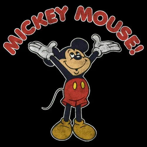 Vista 2 de Disney Boys' Retro Mickey Hoodie