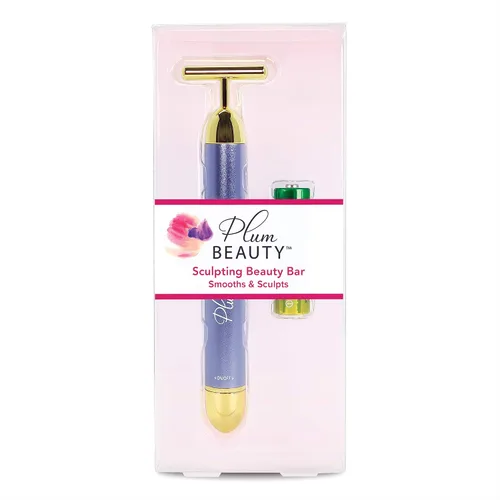 Vista 2 de Plum Beauty Barra de belleza para esculpir la piel, masajeador de piel, antiarrugas, antienvejecimiento, mejora el tono de la piel, estimula