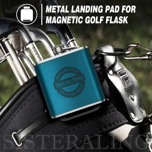 Vista 6 de Almohadillas de Aterrizaje de Metal para Bolsa de Golf para Toalla de Golf Magnética, Telémetro de Golf, Frasco de Golf, Altavoz de Golf - Acceso