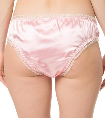 Vista 3 de Satini Tanga Bikini - Bragas de satén para mujer