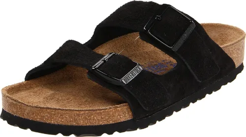 Vista 62 de Birkenstock Sandalias unisex Arizona con plantilla suave para adultos Lima activa