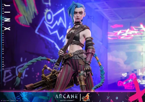 Vista 12 de Figura de TV Masterpiece Arcane Jinx escala 1/6