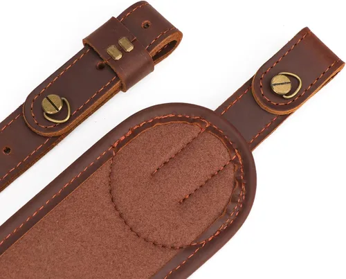 Vista 5 de TOURBON - Soporte para escopeta de calibre 12 Bandolier con giros Adjustable Shoulder Strap, Non-slip Suede Interior, Quick-grab Handle
