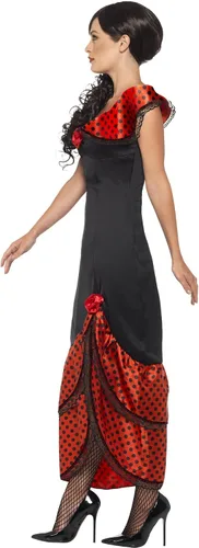 Vista 2 de Smiffys Disfraz de flamenco Senorita para mujer