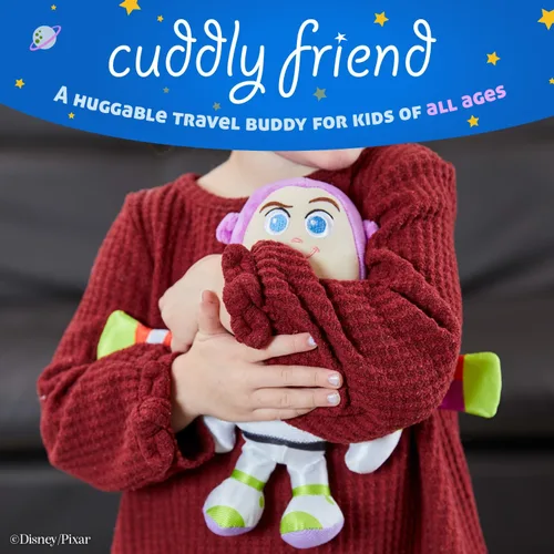Vista 5 de Disney Baby Toy Story Juguetes para niños Buzz Lightyear Muñeco de 8 Pulgadas de Peluche Suave, Disney Pixar Peluches para Niños, Juguetes Disney
