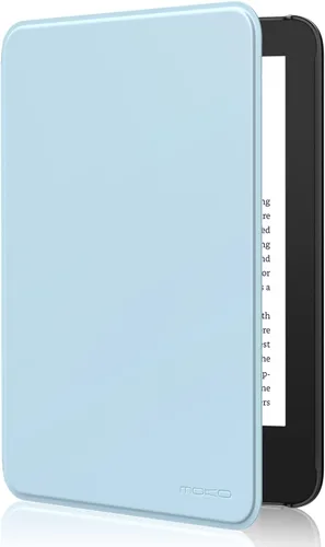 Vista 29 de MoKo Funda para Amazon Kindle Basic de 11ª generación 2024/2022 de 6", color negro mezclilla Cubierta ligera para Kindle Basic de 11ª
