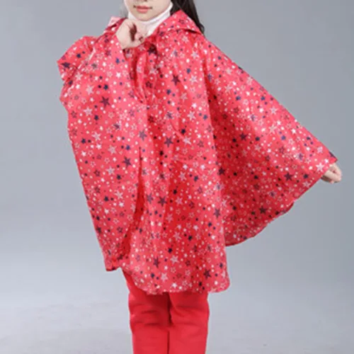 Vista 5 de Chaqueta impermeable ligera con capucha para niños y niñas