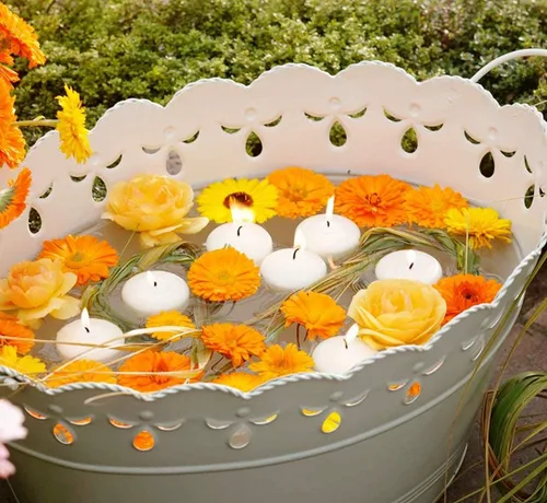 Vista 8 de Portavelas votivo de flor de loto, portavelas budista de cobre, taza budista tibetana de ofrenda de agua, soporte para lámpara de aceite