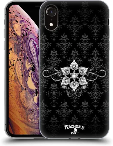 Vista 153 de Head Case Designs Funda de gel con licencia oficial de Alchemy Gothic 13 Dagger Illustration [protección de grado militar] compatible con Apple