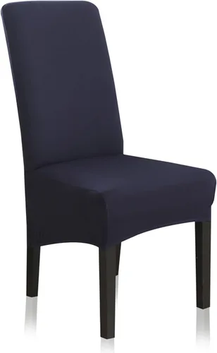 Vista 12 de Fundas elásticas para sillas de comedor, XL/extragrandes, extraíbles y lavables, suaves, de Spandex extra grande para sillas de comedor para cocina