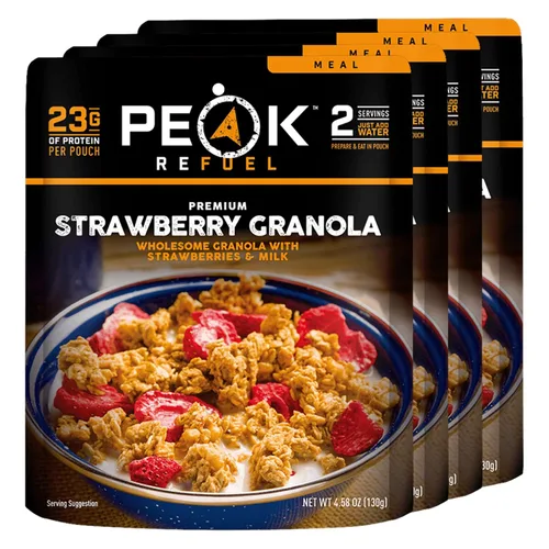 Vista 35 de Goulash de búfalo americano 45g protein, 740 calories, ground bison goulash, 2 servings, 4.94 oz pouch, 6 oz water, ready in 10 minutes, made in