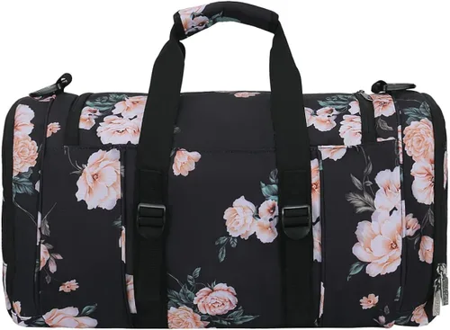Vista 5 de MOSISO Bolsa deportiva de gimnasia con compartimento para zapatos