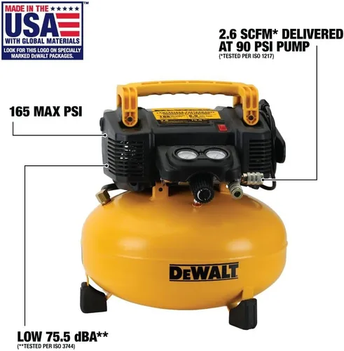 Vista 12 de Hotcakes Compresor DeWalt dwfp55126 6-galón 165 PSI