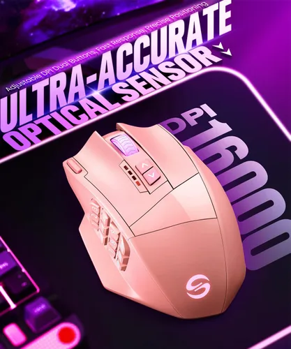 Vista 35 de Mouse de gaming (Venus), Negro