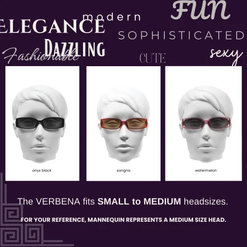 Vista 3 de proSPORT Lentes de sol de lectura con lentes completos, lentes tintados, para mujer, con emblema de medusa, emblema de medusa, color dorado