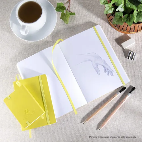 Vista 5 de Cuaderno de bocetos Travelers Dot Grid Pentalic Art, libre de ácidos