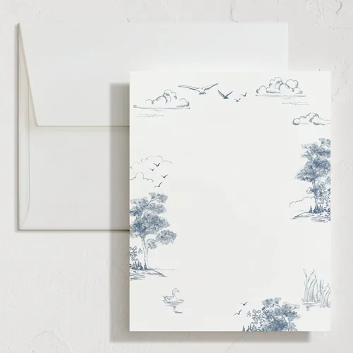 Vista 22 de Minted Little Note - Juego de 10 tarjetas de notas planas y sobres para invitaciones y mensajes de agradecimiento escritos a mano, diseño