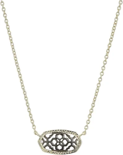 Vista 46 de Kendra Scott Starstruck Elisa - Collar con colgante ORO - CONCHA ABALONE