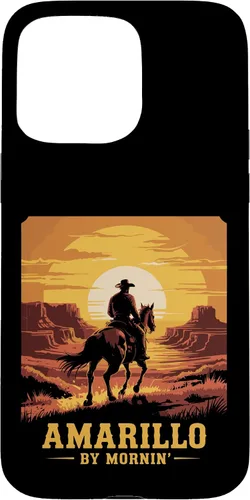 Vista 31 de Amarillo by Mornin Folk Style Western Country Music Case for iPhone 17