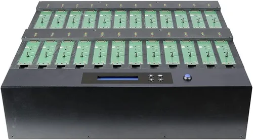 Vista 14 de Systor Duplicador M.2 SATA y M.2 NVMe de 1 a 1 - 9 GB/Min - SYSNVME-SF201